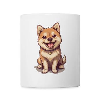 Shiba Inu - Mug blanc - blanc - Devant