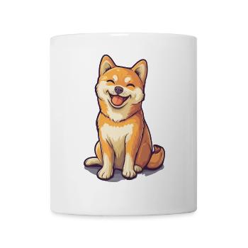 Shiba Inu - Mug blanc - blanc - Devant