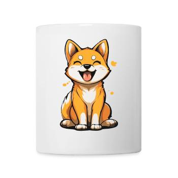Shiba Inu - Mug blanc - blanc - Devant