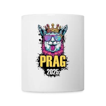 Prag 2025 Alpaka Party Urlaub - Tasse - Weiß - Vorne