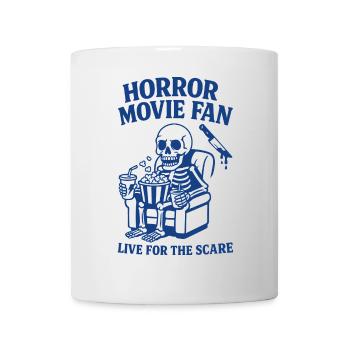 Horror Movie Fan Skeleton Design - Mug - white - Front