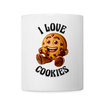 I LOVE COOKIES - Mug - white - Front