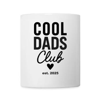 Cool Dads Club est. 2025 - Frischgebackene Papas - Tasse - Weiß - Vorne