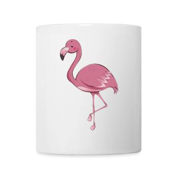 Flamingo - Tasse - Weiß - Vorne