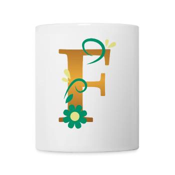 F - Tasse - Weiß - Vorne