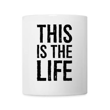 C’est la vie - Mug blanc - blanc - Devant
