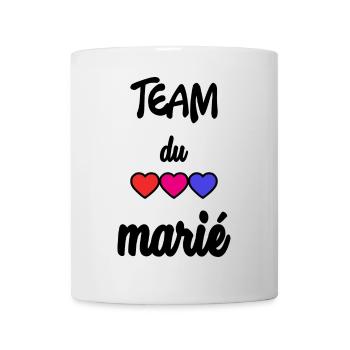 MARIE. FUTUR MARIE. EVJF. TEAM. TEAM MARIE - Mug blanc - blanc - Devant