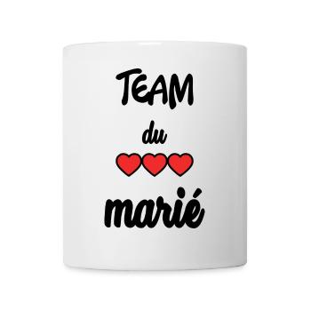 EVJF. MARIE. TEAM. TEAM MARIE. FUTURE MARIE - Mug blanc - blanc - Devant