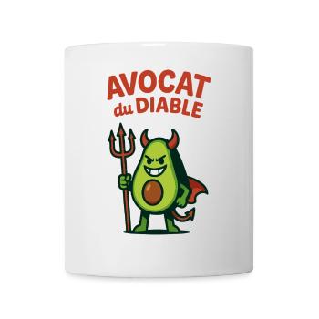 Avocat du diable - Mug blanc - blanc - Devant