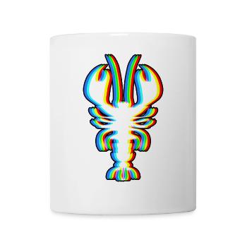 Electronic Dance Music LOBSTER - Mug - white - Front