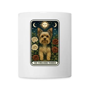 Yorkshire Terrier - Tasse - Weiß - Vorne