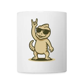 Allez-y, caméléon ! - Mug blanc - blanc - Devant