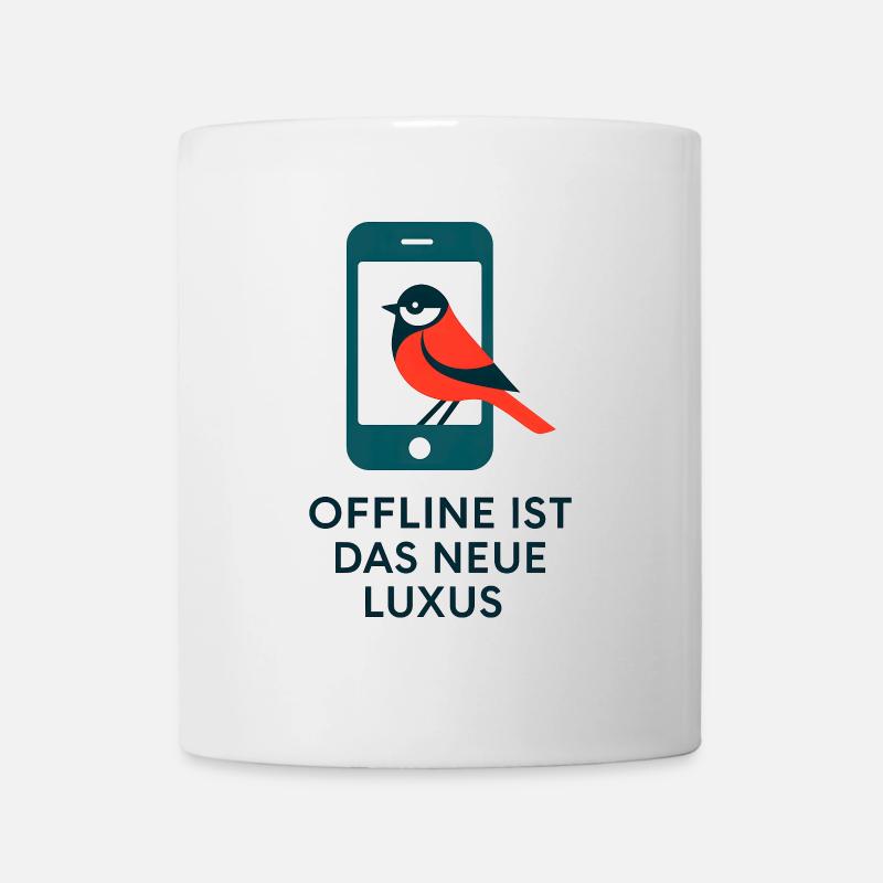 Offline is the new luxury - Mug - white