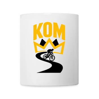 KOM Crown Ride - Mug - white - Front