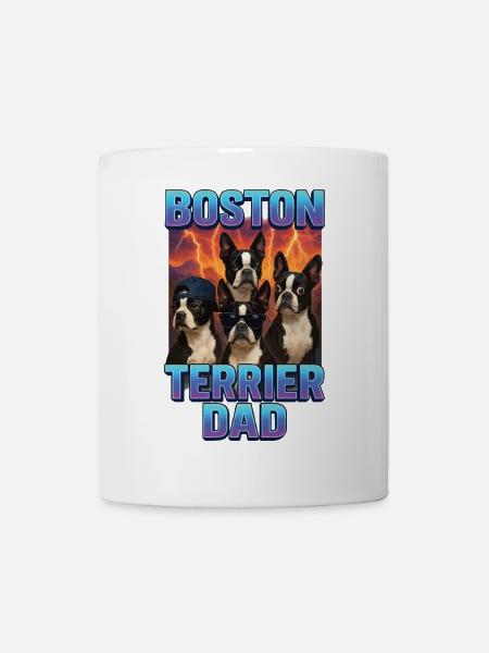 Boston Terrier - Tasse - Weiß