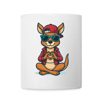 Kanga Love Vibes - Mug - white - Front