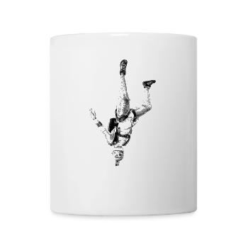 Skydiver - Tasse - Weiß - Vorne