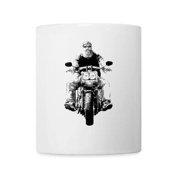 Biker - Mug - white - Front