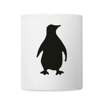 Pinguin - Tasse - Weiß - Vorne