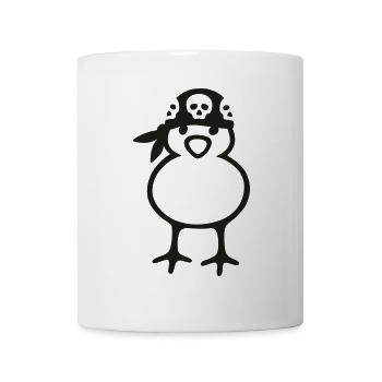 pirate chick - Mug blanc - blanc - Devant