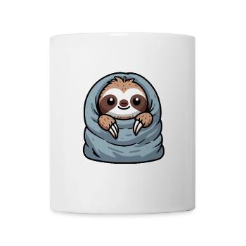 Sac de couchage paresseux - Mug blanc - blanc - Devant