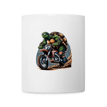 Enduro Turtle Adventure 97 - Mug blanc - blanc - Devant