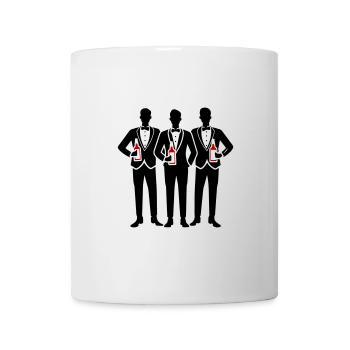Marié Crew Enterrement de vie de jeune fille - Mug blanc - blanc - Devant