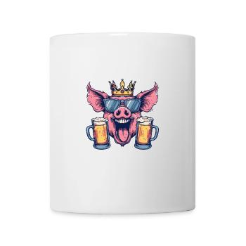 Pork Beer Party - Mug - white - Front