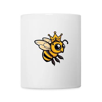Bee Comic Crown - Mug - white - Front