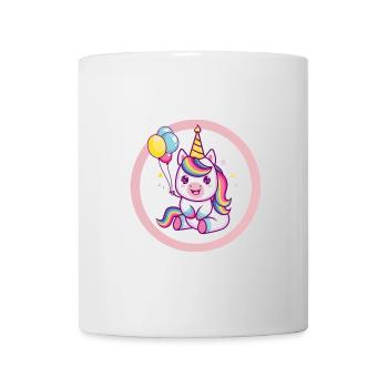 Unicorn Birthday Comic - Mug - white - Front