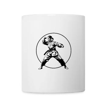 Karate Silhouette - Mug - white - Front