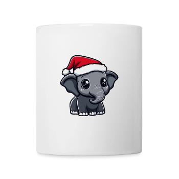 Noël mammouth Noël - Mug blanc - blanc - Devant