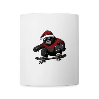Gorilla Christmas Funny - Mug - white - Front