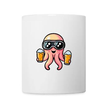 Qualle Ski Bier - Tasse - Weiß - Vorne