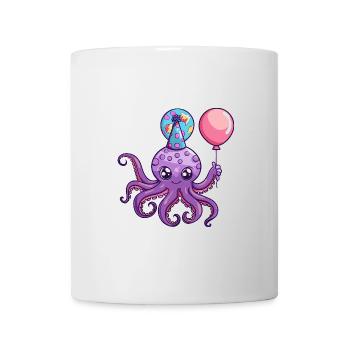 Octopus Birthday Baby - Mug - white - Front