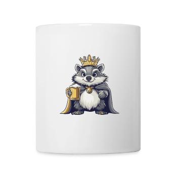 Hedgehog Beer Funny - Mug - white - Front