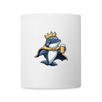 Dolphin Beer Funny - Mug - white - Front
