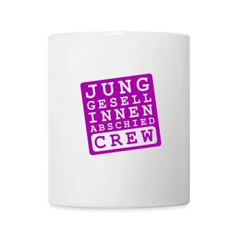 Junggesellinnenabschied Crew Braut - Tasse - Weiß - Vorne
