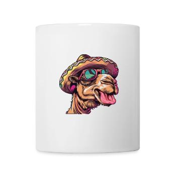 Camel Comic Funny Sombrero - Mug - white - Front