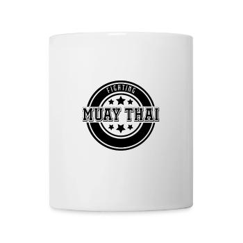 Muay Thai - Tasse - Weiß - Vorne