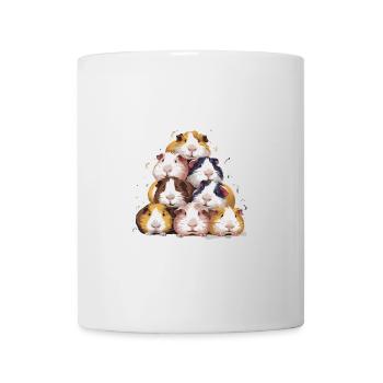 Triumphant Guinea Pig Tower with Carrot - Tasse - Weiß - Vorne