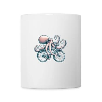 Vélo d’équitation Octopus Style Vintage - Mug blanc - blanc - Devant