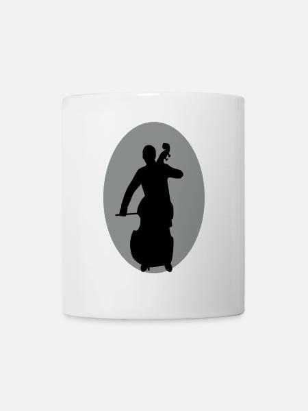 contrabass - Mug - white