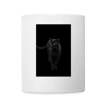 black cat kitten cat - Mug - white - Front
