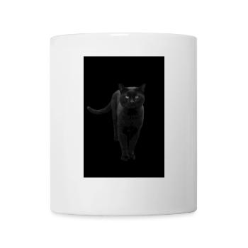 black cat kitten cat - Mug - white - Front