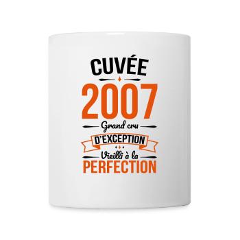 18th Birthday - 2007 - Humor Gift - Mug - white - Front