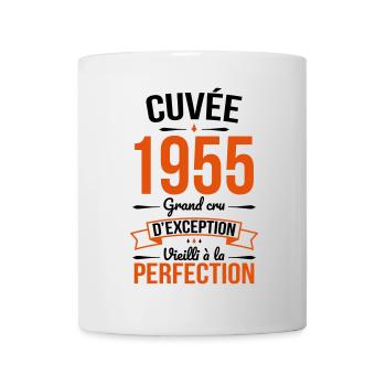 70th Anniversary - Cuvée 1955 - Humour Gift - Mug - white - Front