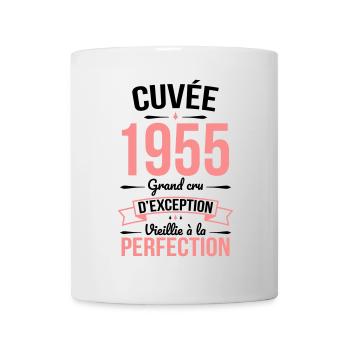 70th Anniversary - Cuvée 1955 - Humour Gift - Mug - white - Front