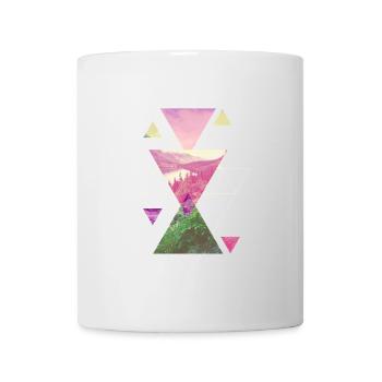 Nature Nature sauvage Montagnes Forêt Arbres Aventure Art - Mug blanc - blanc - Devant