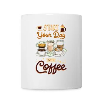 Kaffee Kaffeeliebhaber Kaffeetasse Barista Vintage - Tasse - Weiß - Vorne